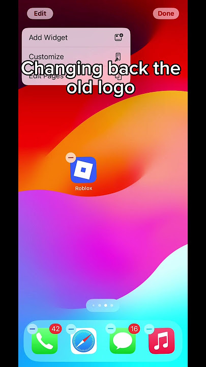 changing back the old Roblox logo #roblox #nostalgia #edit