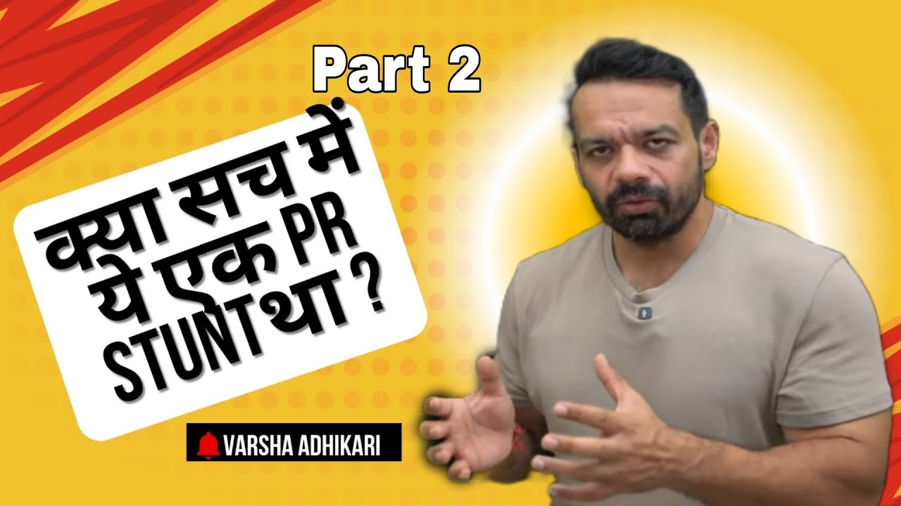 Finally Gaurav Taneja speaks on PR stunt and Divorce Controversy😱