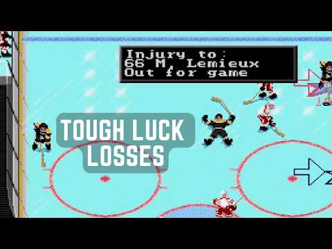 NHL '94 Tilted Ice? Lemieux Injury Disaster & Manual Goalie Clinic