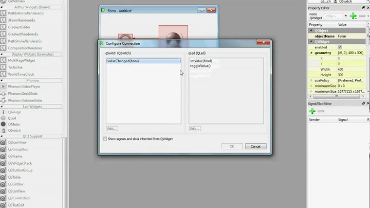 Qt Designer e Signal&Slots: un semplice esempio