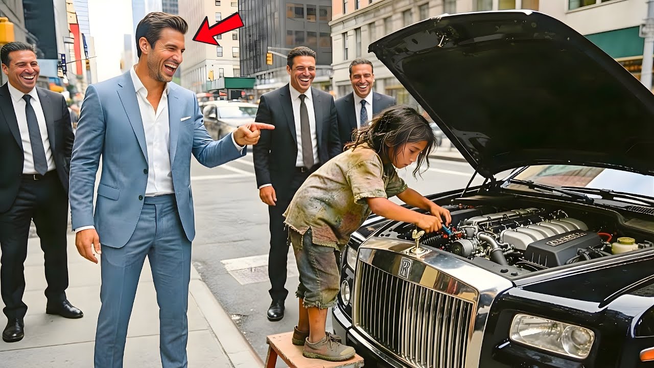 “PUEDO ARREGLAR ESTO” — EL MILLONARIO SE RIÓ… PERO EL NIÑO HIZO LO IMPENSABLE