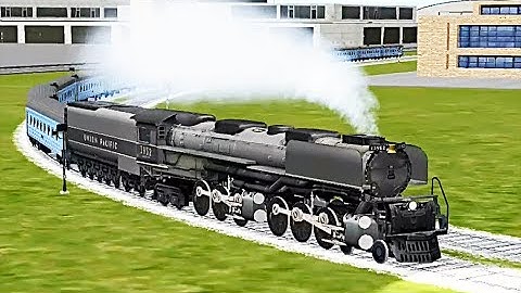 Train Sim - Airport Using Union Pacific Challenger - Simulasi Kereta Api