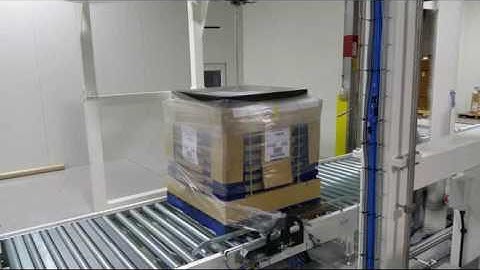 Ehcolo - Pallets with empty bags - Strapper and 300 AE