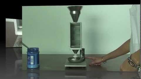 Bulk Density Tester / Volumeter