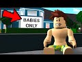 I Found A BABIES ONLY Club.. I Had To Go UNDERCOVER! (Roblox)