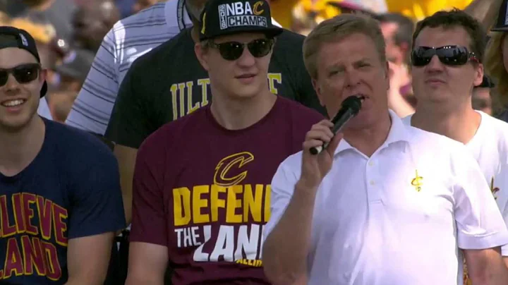Cleveland Cavaliers 2016 Championship Parade Team Speeches (FULL)