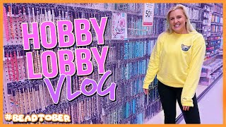 картинка: ПОКУПАЙТЕ СО МНОЙ ВЕЩИ ДЛЯ БРАСЛЕТОВ В СТИЛЕ ПРЕППИ В HOBBY LOBBY ✨в стиле видеоблога✨