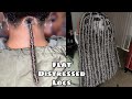 Distressed Locs Using Spring Twist Hair *Watch Me Work*