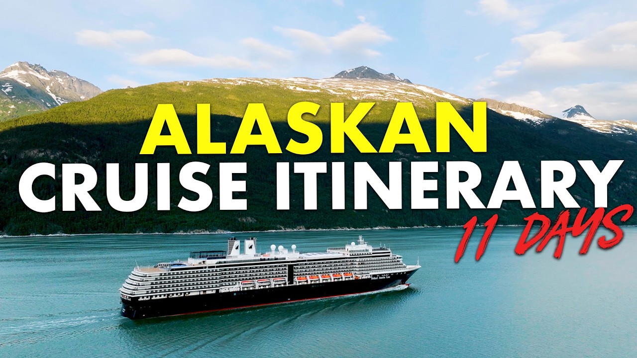 The ULTIMATE Alaskan Cruise Itinerary (Holland America)