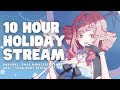 【XMAS EVE 10 HOUR STREAM】Festive karaoke, xmas miracles, community games and more!