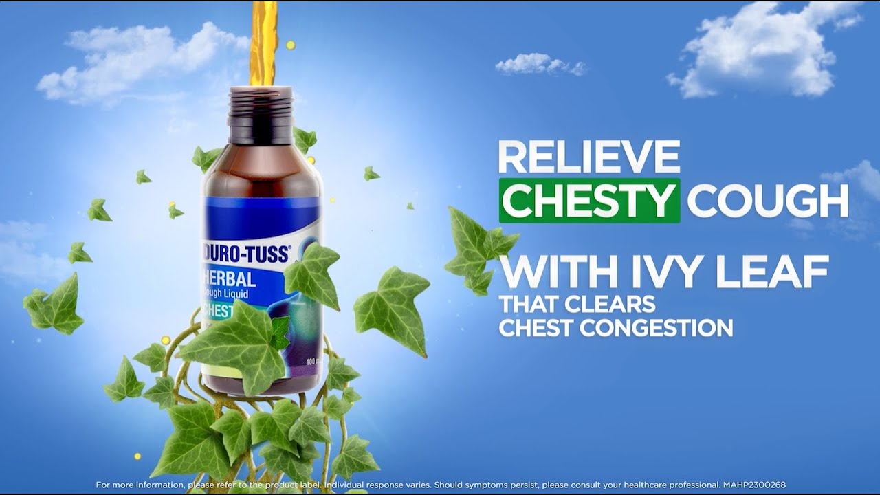 DURO-TUSS® Herbal Chesty Cough Liquid – Ivy Leaf 15s