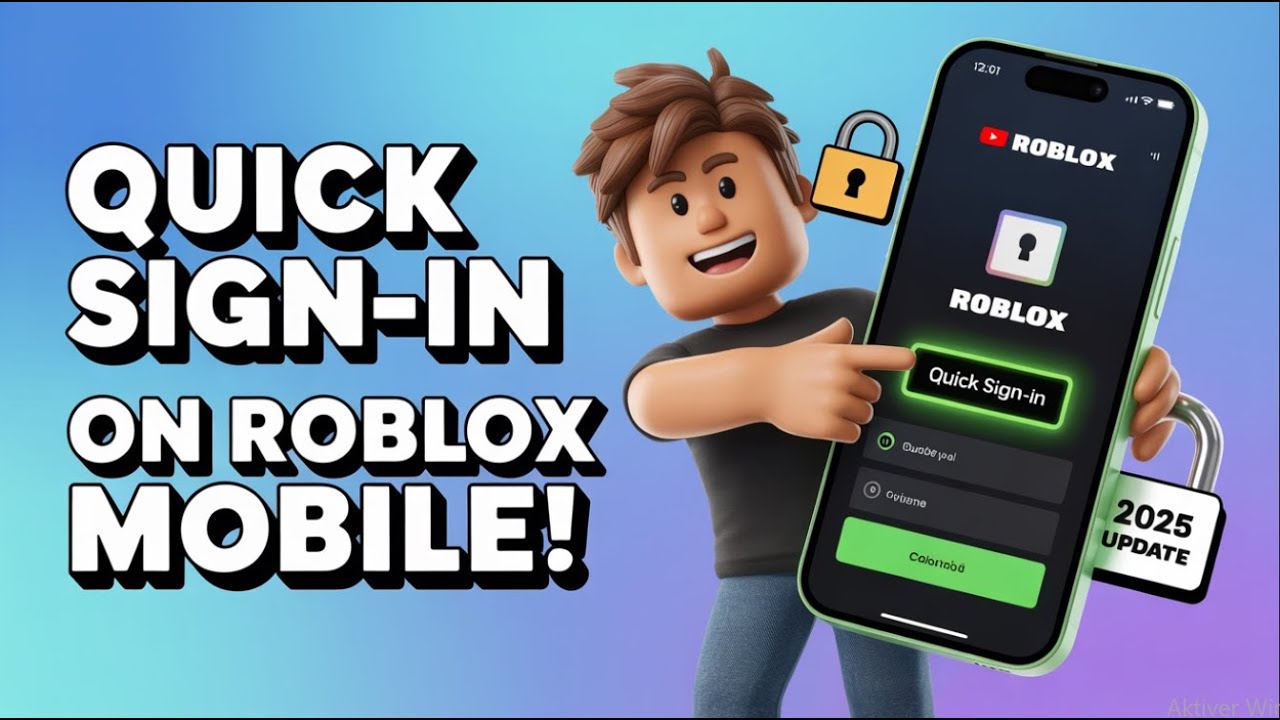 How to Use Quick Sign In on Roblox Mobile - YouTube