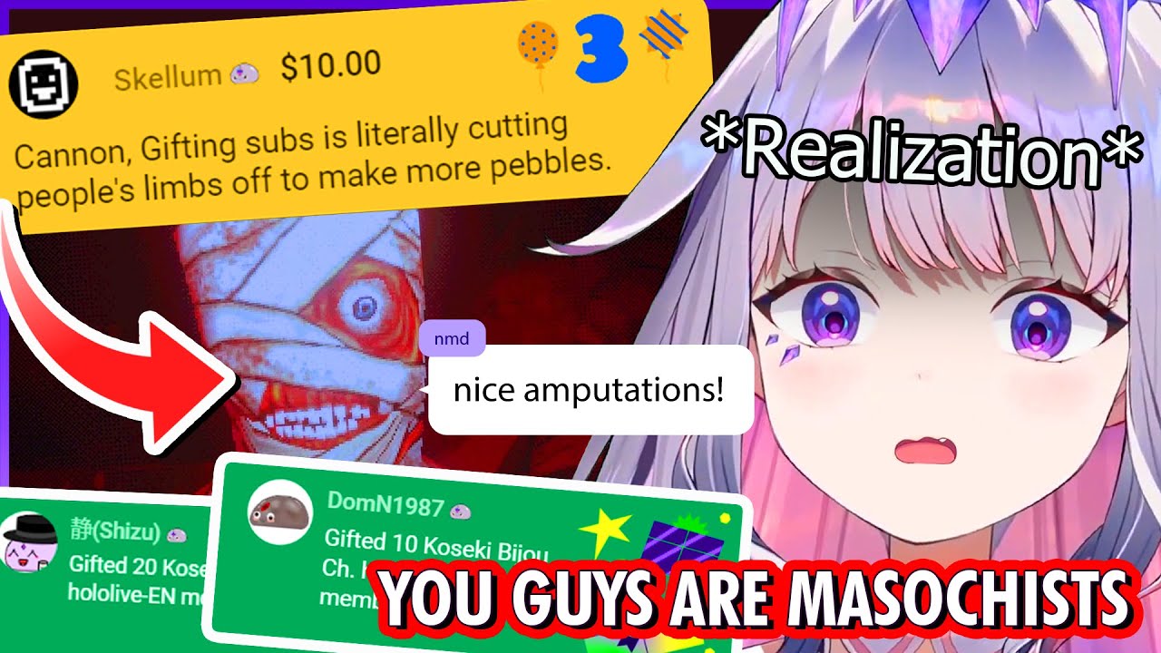 𝗕𝗶𝗯𝗼𝗼 𝗙𝗶𝗻𝗮𝗹𝗹𝘆 𝗥𝗲𝗮𝗹𝗶𝘇𝗲𝘀 𝘄𝗵𝗮𝘁 𝗛𝗮𝗽𝗽𝗲𝗻𝘀 𝘄𝗵𝗲𝗻 𝗦𝗵𝗲 𝘁𝘂𝗿𝗻𝘀 𝗽𝗲𝗼𝗽𝗹𝗲 𝗶𝗻𝘁𝗼 𝗣𝗲𝗯𝗯𝗹𝗲𝘀【Hololive】