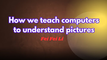How we teach computers to understand pictures | Fei Fei Li