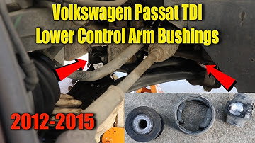 2012-2015 VW Passat TDI B7 Front Lower Control Arms / Bushings (Fast Method)