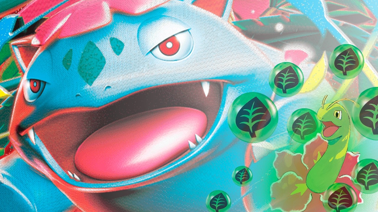 【PTCG】草系最強大坦？大竺葵 x 超級妙蛙花：一個草能當兩個用【御牌屋】