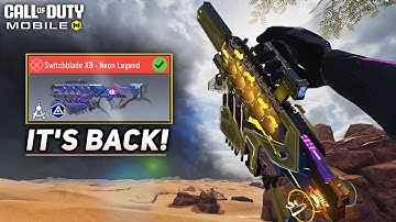 Mythic Switchblade X9 - Neon Legend is finally back!