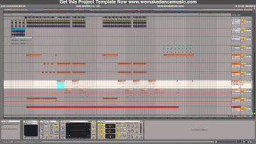 Ableton Midi Project Template   Meta Planet Dubstep Style