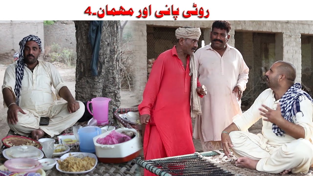 Roti Pani Vs Mehmam-4 | Airport Helmet & Rocket New Funny | Punjabi Comedy video 2021 | K&A TV