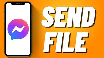 How to Send File on Messenger (2023)