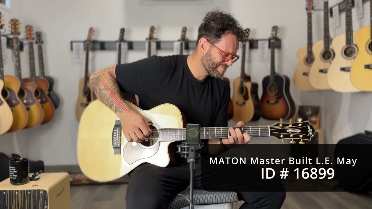 Maton Guitars Master Built L.E. May #16899 - YouTube