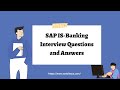 SAP IS-Banking Interview Questions and Answers | Best SAP Training | Ambikeya