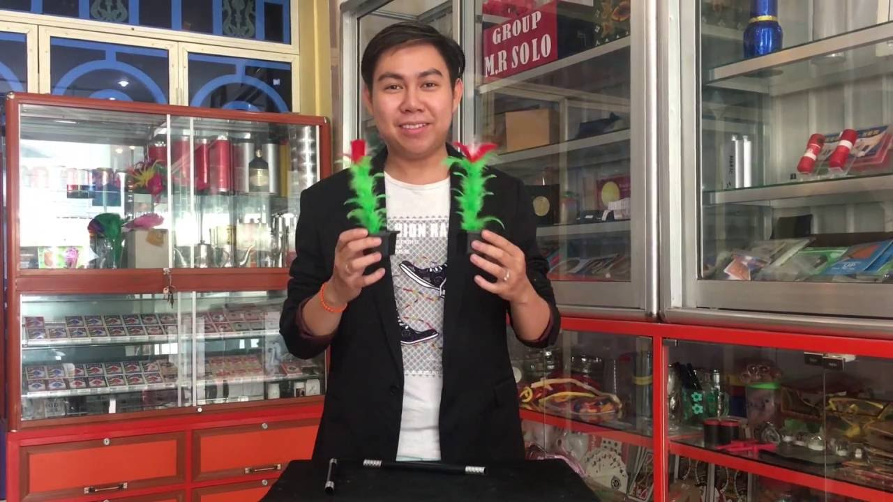 ថូផ្កា / khmer Magic Show