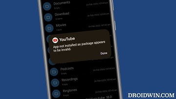 Fix App Not Installed As Package Appears To Be Invalid on Android