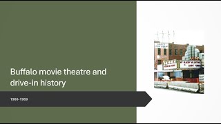 Buffalo movie theatre and drive-in history 1960-1969