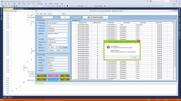 C# (Part 5) How to Create a Simple Record Navigation and Delete Records from Database
