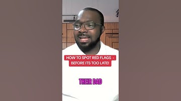 HOW TO SPOT RED FLAGS  - BEFORE ITS TOO LATE! www.familyaspect.com/mybooks #redflags #dating