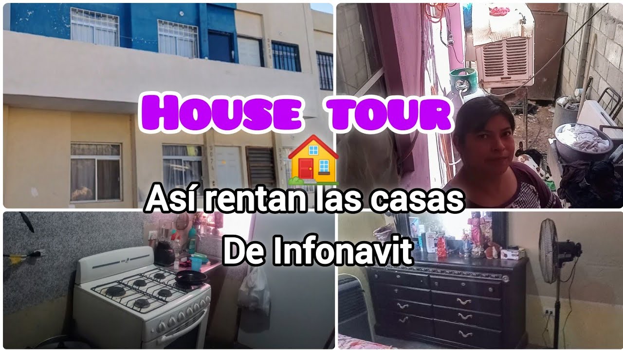 House Tour Por Mi casa  de Infonavit ✅/House tour de Renta🏠 Pequeño de  4x10metros#parati#casa