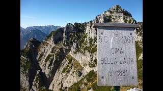 Ascesa in Pasubio: il sentiero Falcipieri (o delle Cinque Cime)