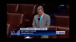 Rep. Carter recognizes and honors Reverend Monsignor William Oliver O’Neill