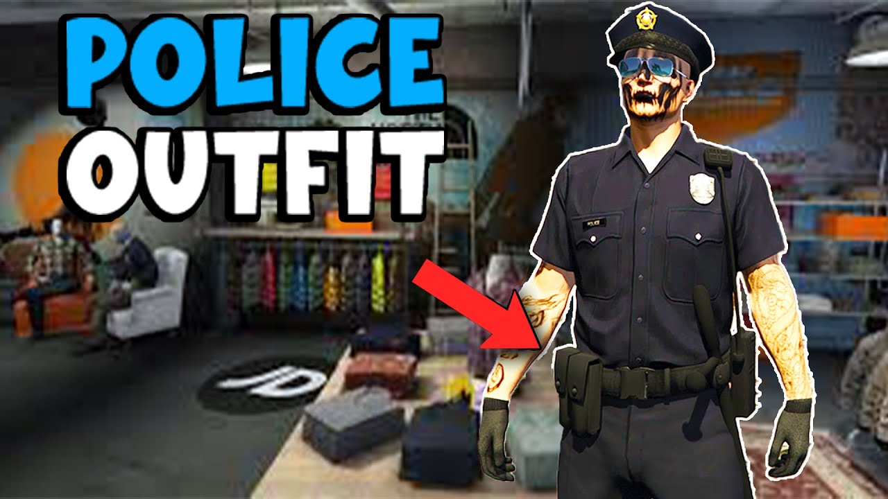 How To Get The BETTER Cop Outfit In GTA Online YouTube 