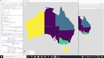 Maps with R: choropleth map with leaflet | map of Australia || 04