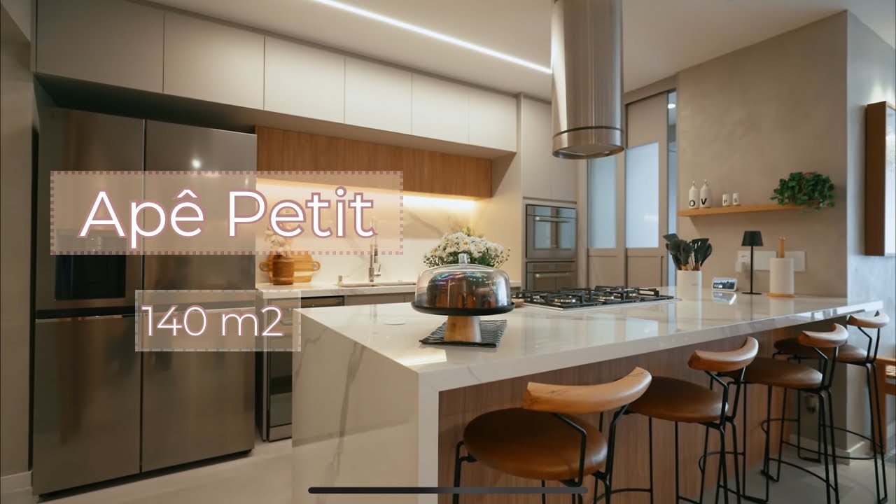 Tour Apê Petit - Apartamento com 140m2 e muito bom gosto em todos os detalhes
