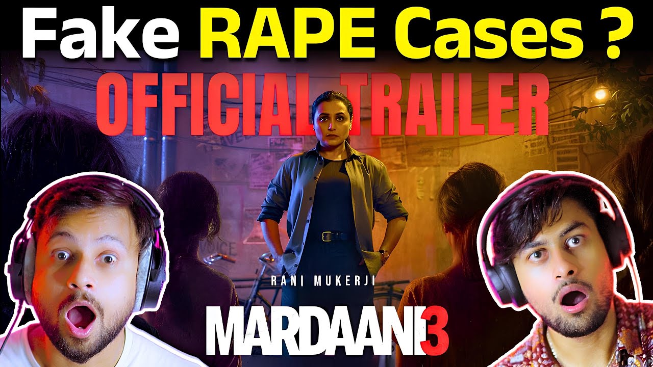 Mardaani 3 Trailer Reaction🔥🤣 | Rani Mukerji | The Reacting Bros