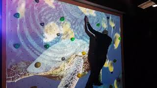 Augmented Climbing Wall by Technical Display Systems Ltd
