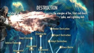 HOW TO LEVEL DESTRUCTION TO 100 FAST - SKYRIM SPECIAL EDITION