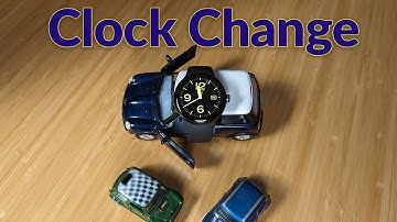 Adjust clock in a MINI Cooper