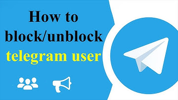 How to Block block and Unblock Someone On telegram