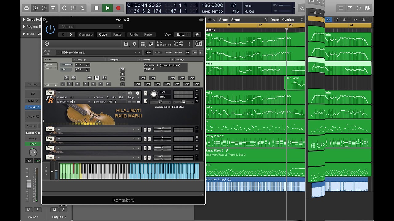 HR Strings Black Edition Demo 5