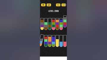 water sort puzzle - level 2999