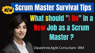 What to focus on when joining a new Scrum team I new scrum master to team I new scrum master tips