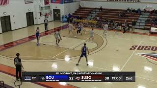 Goucher Men's Basketball Highlights at Susquehanna 1/22/22
