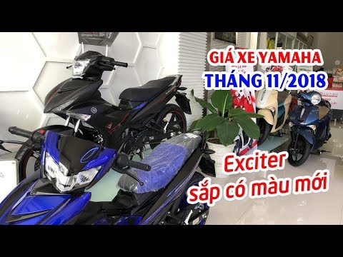 Giá xe máy Yamaha tháng 11/2018 ▶ Exciter 150 2019 sắp ra màu mới, giá sập sàn!