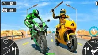 Bike Attack Racing : Bike games - Kick & Shoot In Bike Attack Gameplay screenshot 4