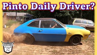 ABANDONED PINTO to DAILY DRIVER Project in 48 HOURS? 1972 Ford Pinto 4speed!