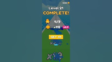 Blob Run 3d walkthrough Gameplay All Levels Android and iOS gameplay #short